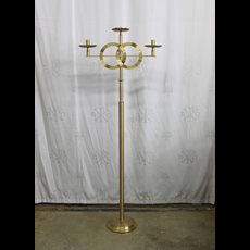 54" Brass Unity Candlestick SKU C452-156
